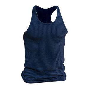 Qualité supérieure dernier Style sans manches hommes débardeur 2025 nouveau Design personnalisé respirant grande taille entraînement Gym hommes débardeur - Product Image 1