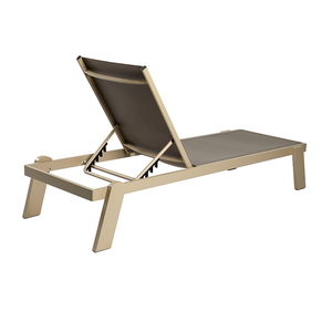 Wholesale Outdoor Aluminum Fabric Daybed Chaise Lounge Sun Lounger <strong>Chair</strong> for <strong>Pool</strong> or Beach Portable for Hotel - Product Image 5