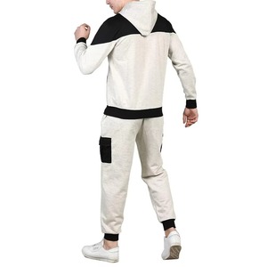 Survêtement pour homme, coupe régulière, imprimé, uni, tendance, vintage, à capuche, grande taille, pour un usage quotidien, confortable, export - Product Image 2