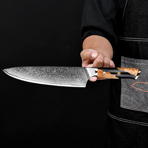 Venta al por mayor personalizado de alta calidad OEM ODM servicio Super Sharp Chef cuchillo Damasco acero cocina cuchillo profesional Chef cuchillos - Product Image 6