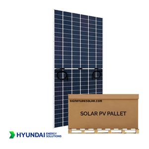 Palette de panneaux solaires bifaciaux Hyundai 595W |   36 Panneaux - Product Image 2