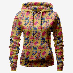 Latest Unisex Plus Size Pullover <b>Sweatshirt</b> Women's Hooded Winter <b>Short</b> <b>Sleeve</b> Regular Lined Sublimation Printed Winter Coat - Product Image 2