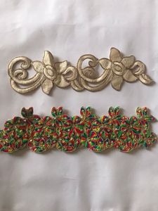 ผ้าลูกไม้ปักเลื่อมทำด้วยมืออย่างประณีตสำหรับชุดเจ้าสาวลายดอกไม้วินเทจ - Product Image 2