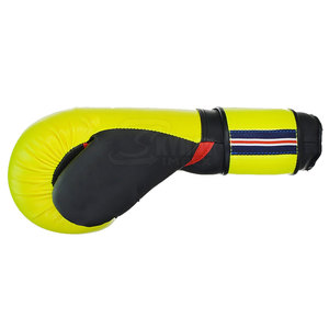 Guantes de boxeo de cuero para hombre hechos a medida con muñeca con cordones para entrenamiento con logotipo de diseño personalizado - Product Image 5
