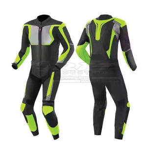 ชุดฝึกมอเตอร์ไซด์ชุดแข่งรถมอเตอร์ไซด์หนัง100% แท้บริการ OEM - Product Image 6