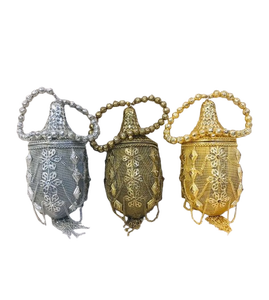 Craftstages International Metal Designer Handmade Party Wear <b>Clutches</b> From Delhi - Product Image 3