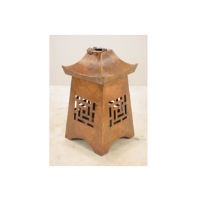 <b>Mini</b> Size Copper <b>Lantern</b> with Glass Decorative Candle Holder Hanging <b>Lantern</b> For Outdoor Indoor Home Garden Lighting Decor - Product Image 4