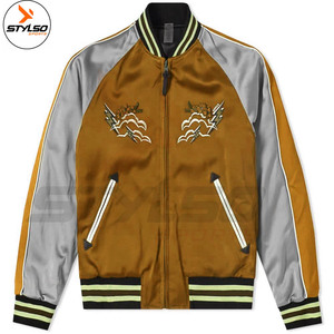Custom Made Satin Varsity Jacket for Winter for Baseball or Other Sports - Product Image 4