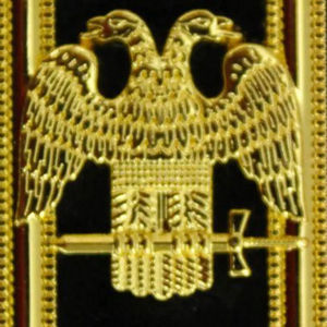 Altura ajustable Royal Arch collar cadena Triple Tau Insignia bordado Masonic Regalia Royal Arch ajustable Masonic - Product Image 2