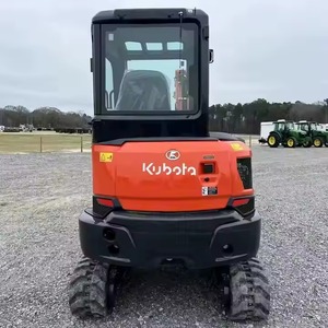 Miniexcavadora de orugas hidráulica de segunda mano Kubota de segunda mano, miniexcavadora Kubota usada de 3,5 toneladas a la venta - Product Image 6
