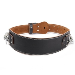 GAF Ceinture de musculation Ceinture de musculation Power Lifting Back Supports Haltérophilie Chaîne Gym Body Waist Musculation Gym Leather Dip Belts - Product Image 6