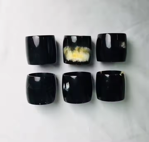 Handcrafted Natural Horn Napkin Ring Elegant Rustic <b>Table</b> Decor Unique Napkin Holder for Special <b>Occasions</b> Weddings and Dinner - Product Image 2