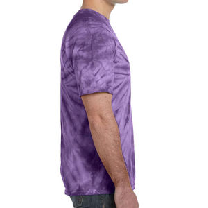 Venta al por mayor ropa de hombre Camiseta 100% algodón Streetwear Casual logotipo personalizado Tie Dye camisetas precio razonable microfibra Oem - Product Image 2
