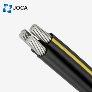 Câble aérien goupillé en alliage d'aluminium isolé XLPE, norme IEC 60502, 0,6/1 kV, 16 mm², 25 mm², 35 mm², pour réseau électrique rural - Product Image 1