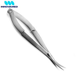 Tijeras de Acero Inoxidable, Tijeras de Precisión de Alta Resistencia, Herramienta de Corte con Hoja Curva en Diferentes Tamaños, Tijeras Micro de Resorte - Product Image 2