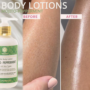 Fabriqué en UE, vente en gros, marque privée, OEM, ODM, huile naturelle, écologique, fait main, lotion pour le corps parfumée à la menthe poivrée, hydratante - Product Image 3