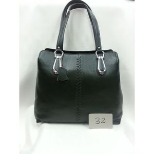 Bolso de Mano de Cuero Genuino para Mujer, de Lujo, Impermeable, Suave, Personalizado, de Gran Capacidad, con Cremallera, Dos Correas, Bolso de Compras Duradero - Product Image 2