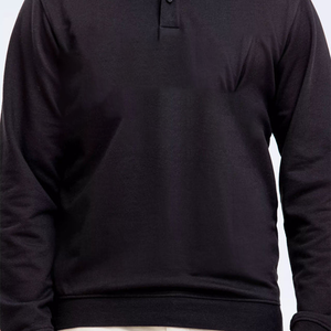 Sweat-shirt à col rond personnalisé de haute qualité 400GSM Plus en molleton lourd et surdimensionné pour hommes avec logo avant pour l'hiver - Product Image 4