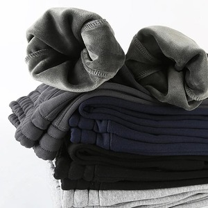 Pantalones Deportivos de Felpa Gruesa de 400 g/m² para Hombre, Pantalones de Chándal Cálidos de Algodón para Otoño e Invierno, Pantalones Deportivos Casuales Extra Grandes para Hombre - Product Image 4