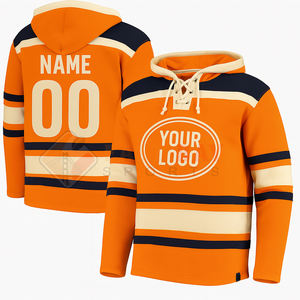 Sudadera con Capucha Estilo Jersey de Hockey Personalizada, Ropa Urbana, Mercancía de Equipos de Hockey sobre Hielo - Product Image 5
