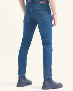 Fabricants de jeans décontractés légers de haute qualité sur mesure, jeans droits pour hommes, jeans délavés, vente en gros de pantalons de mode - Product Image 3