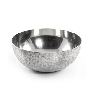 Bol à chocolat décoratif en aluminium avec forme sculpturale unique et finition en nickel de qualité supérieure - Product Image 1