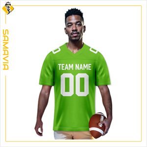 SAMAVIA Industry T-shirts de football pour jeunes et adultes | Maillot personnalisé avec logo et nom | Qualité supérieure - Product Image 5