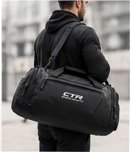 <b>Water</b> <b>Resistant</b> Sports Duffel Bag Gym Travel Overnight Bag with Separate <b>Shoe</b> Compartment Adjustable Strap - Product Image 2