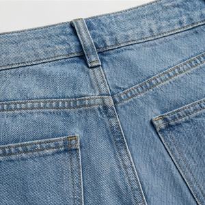 OEM High Quality <b>Women's</b> Wide Leg Denim Pants Casual Fashionable Custom Design Breathable Sexy Style Bulk Orders Streetwear - Product Image 5