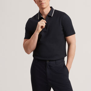 ผ้าถักเนื้อฝ้ายแท้ 100% ขายดีที่สุด 210GSM แห้งเร็ว ระบายอากาศได้ดี ป้องกันไฟฟ้าสถิต พร้อมซิป สำหรับเสื้อ ลายพิมพ์ดิจิทัลแบบเรียบ มีสินค้าในสต็อก - Product Image 1