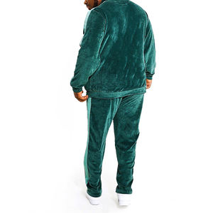 Survêtement en velours pour homme de style tendance de qualité supérieure prix bon marché meilleure fabrication disponible en gros meilleur survêtement en velours - Product Image 2