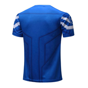 Camiseta informal Vintage personalizada para hombre, ligera, 100% algodón, poliéster, patrón impreso, mezcla de stock, ropa informal - Product Image 6