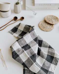 Pas cher Cuisine Tissu Coton Cuisine/Torchon À La Main À Séchage Rapide Doux Décor De Fête Serviettes Rayées Durable Fournisseur Indien - Product Image 4