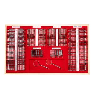 Ensemble de lentilles d'essai d'optométrie EUR VET de haute qualité Équipement de centre d'usinage avec accessoires de boîte d'essai fabriqués en Chine - Product Image 3