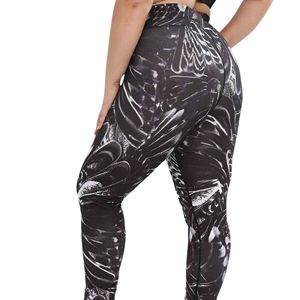 Mallas de mujer hechas a medida Sublimación Medias de yoga Ropa deportiva transpirable Suministro OEM - Product Image 3