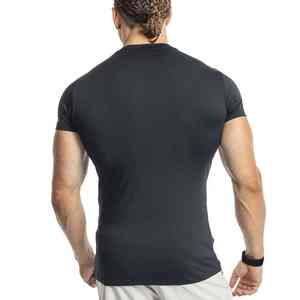 Camisetas Deportivas de Compresión para Hombre, Cuello Redondo, Ajustadas, Transpirables, de Secado Rápido, 100% Poliéster, para Gimnasio, 2026 - Product Image 5