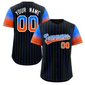 Grande demande Maillot de baseball personnalisé pour hommes Uniforme de sport à manches courtes bon marché Chemises personnalisées - Product Image 1