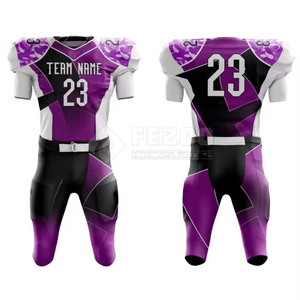 Maillot de football américain tendance, prix de gros, design respirant, taille uniforme de football américain - Product Image 1