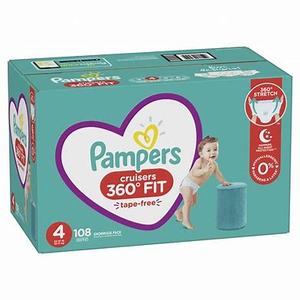 Couche bébé Pampers Cruiser 360 Taille XXL Matériau organique Haute Anti-fuite Confortable Pratique Solution quotidienne pour les parents - Product Image 5