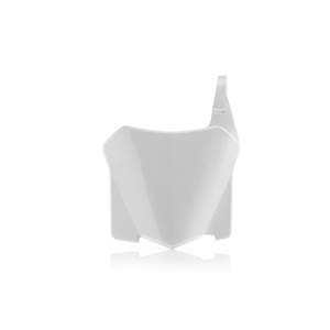 Plaque d'immatriculation avant Acerbis pour motos Honda, plaque et cadre de haute qualité - Product Image 1