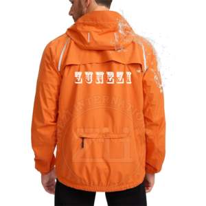 Chaqueta de Seguridad de Alta Visibilidad Personalizada para Invierno, Ropa de Trabajo Industrial para Construcción, ANSI Clase 2, con LED Intermitente, Capucha Oculta y Acolchada - Product Image 2