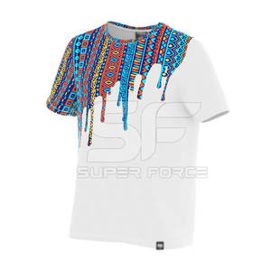 Venta al por mayor personalizado hombres sublimación Camiseta de manga corta Casual ropa deportiva camiseta hombres sublimación camiseta tela de secado rápido - Product Image 3