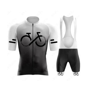 Ensemble de cyclisme léger OEM pour hommes, impression de logo personnalisée sur maillot et short de cyclisme en polyester - Product Image 4