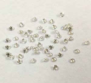 เพชรเม็ดกลมสีขาวตัดสดใส I-J เทียบกับ1.50มม.-เพชรธรรมชาติคุณภาพสูง - Product Image 1