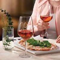 Großhandel Maßgefertigte Lasergravierte Handgemachte Hochwertige Kristallglas-Weingläser - Modern Luxuriös Umweltfreundlich Leichtgewichtig