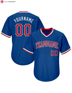 เครื่องแบบกีฬาสโมสรสำหรับผู้ใหญ่เสื้อเบสบอลระบายอากาศได้ดีปรับแต่งได้สำหรับทุกเพศ - Product Image 4