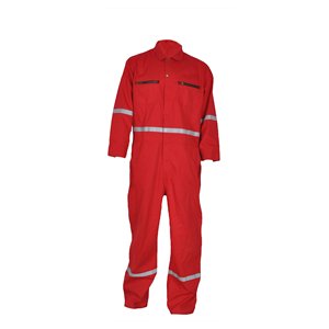 Overol ENISO11612 ignífugo inherente Meta Aramid IIIA, transpirable y reflectante - Product Image 2