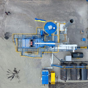 40-400tph planta estacionaria de mezcla de asfalto en frío y caliente planta mezcladora de hormigón asfáltico a la venta - Product Image 2