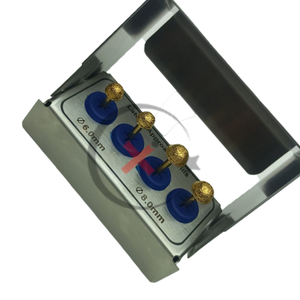 Kit especializado de fresas de enfoque lateral para implantes dentales, herramientas manuales de acero para procedimientos de colocación de implantes laterales indoloros - Product Image 2