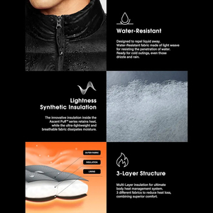 2025 Detachable Custom Embroidery Logo Men's Hooded Custom Warm Thick Outdoor Winter Coat Quilted <b>Padded</b> Bubble Jacket - Product Image 5